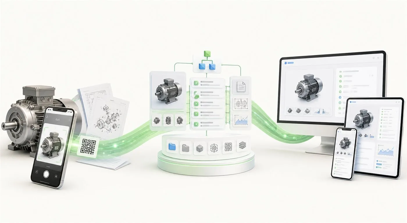 WebCatalogue workflow from product capture and source documents to structured information and multidevice publishing